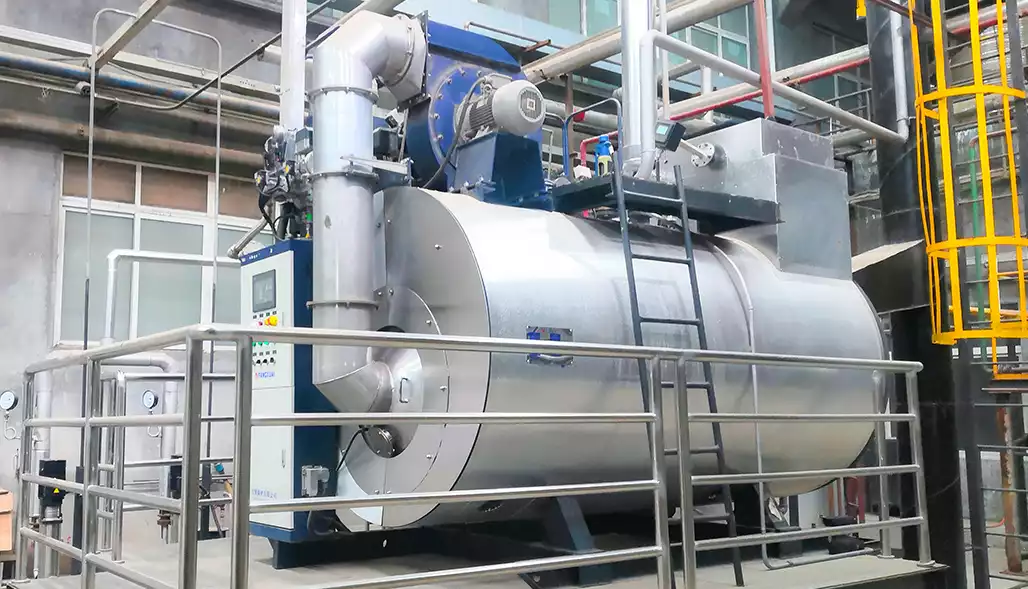 Thailand 2 ton condensing gas steam boiler project