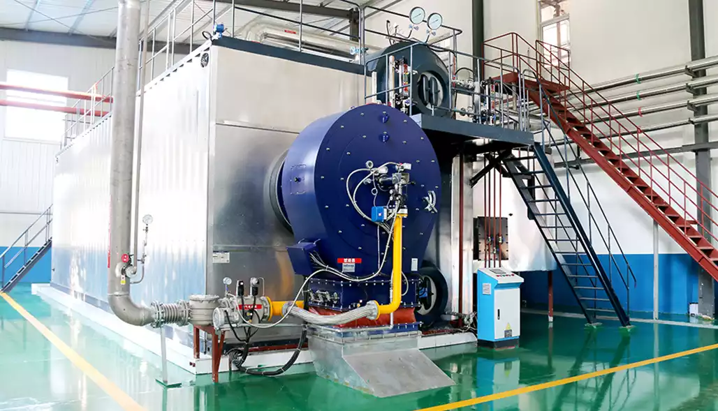 Kedi Dairy 15-ton integrated steam gas boiler project