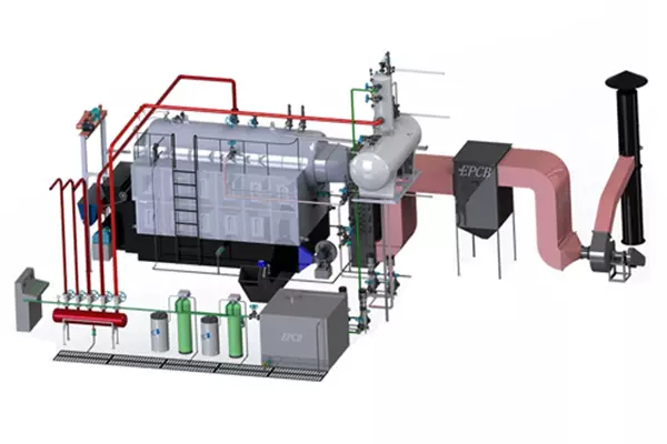 DZL chain grate biomass boiler