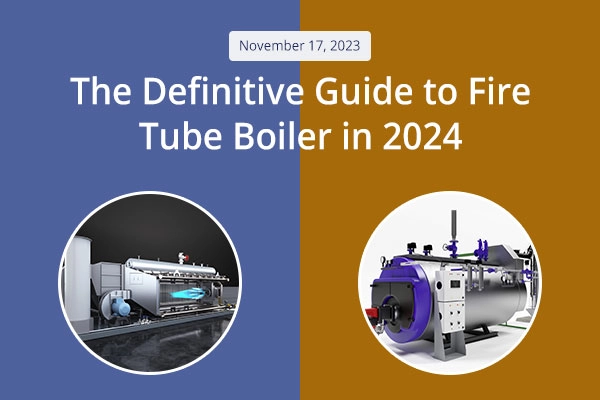 Fire tube boiler diagram