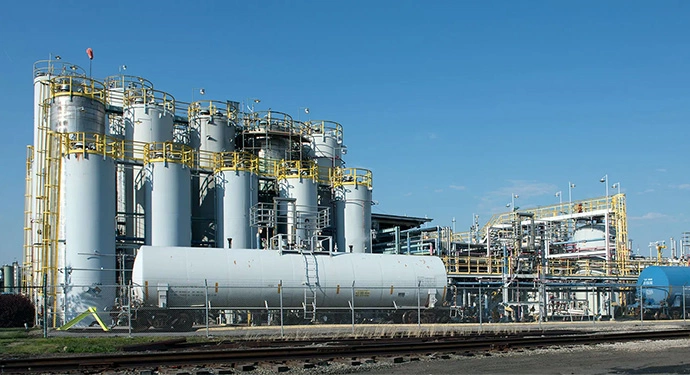 boiler for chemical factory