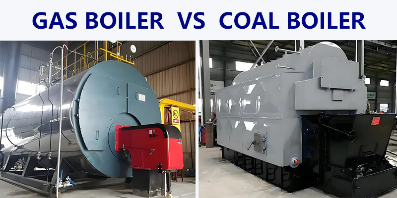 gas boiler vs coal boiler