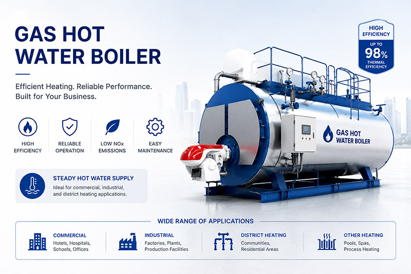 Pakistan Customer Orders 0.7MW Gas Hot Water Boiler