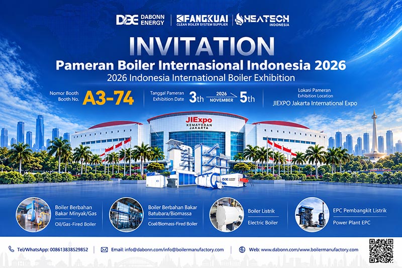 Dabonn Energy to Exhibit at EXPO BOILER 2026 in Jakarta, Indonesia